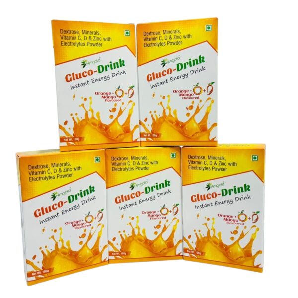 Gluco Drink (Orange & Mango Flavour)